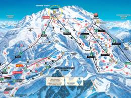 Plan des pistes Großglockner Resort Kals-Matrei