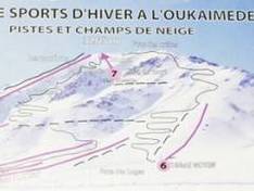 Plan des pistes Oukaïmeden