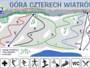 Plan des pistes Gora Czterech Wiatrow – Maragowo