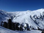 Vue en direction du télésiège Frühmesser