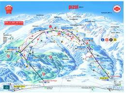 Plan des pistes Pizol – Bad Ragaz/Wangs