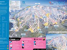 Plan des pistes Mammoth Mountain