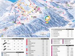 Plan des pistes Monte Bondone