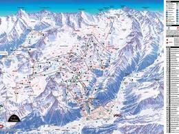 Plan des pistes Ischgl/Samnaun – Silvretta Arena