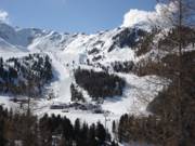 Vue sur la gare amont de la Speikboden