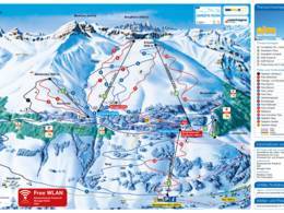 Plan des pistes Elm im Sernftal