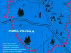 Plan des pistes Jabuka (Prijepolje)