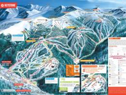 Plan des pistes Keystone