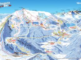 Plan des pistes Paganella – Andalo