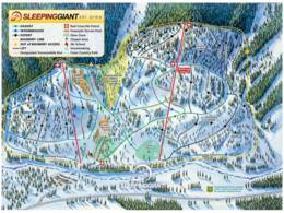 Domaine skiable Sleeping Giant
